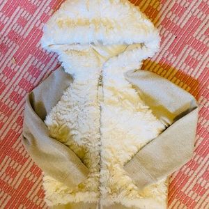 Cozy fuzzy jacket